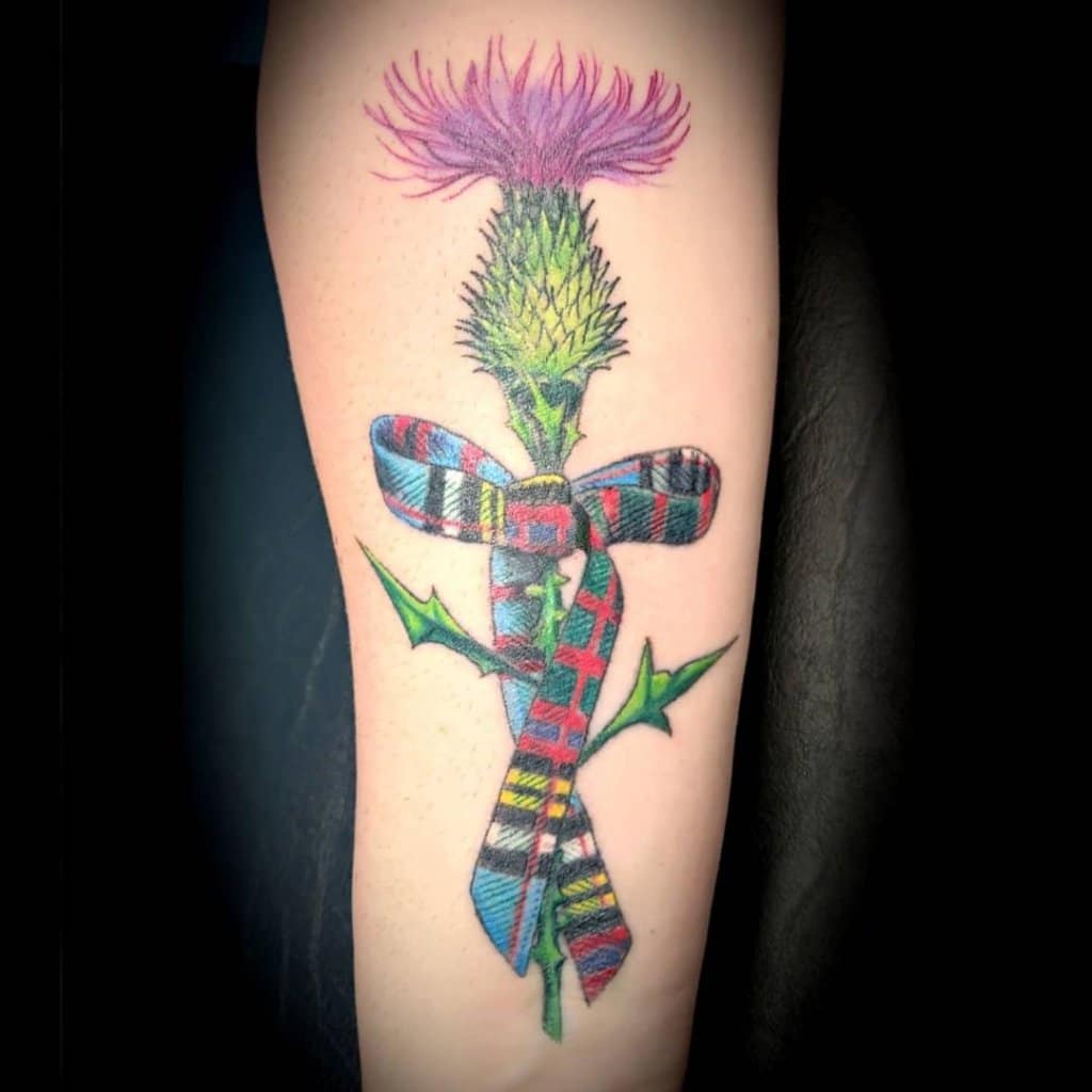 101 Amazing Thistle Tattoo Ideas You Need To See!