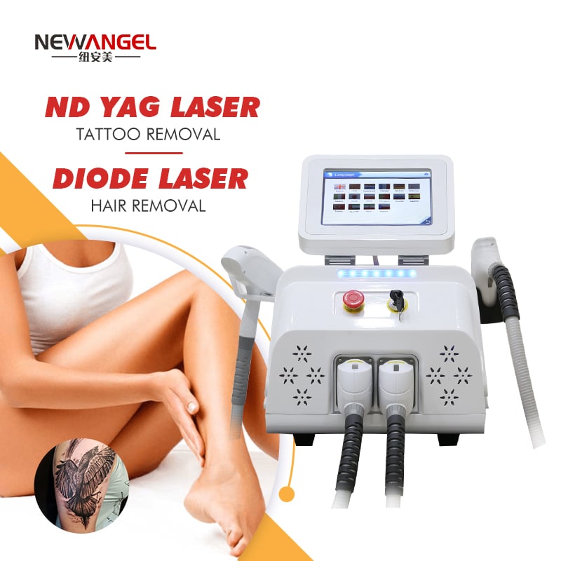1064 Nm 532nm Laser Q Switch Tattoo Removal Nd Yag Laser Hair Removal ...