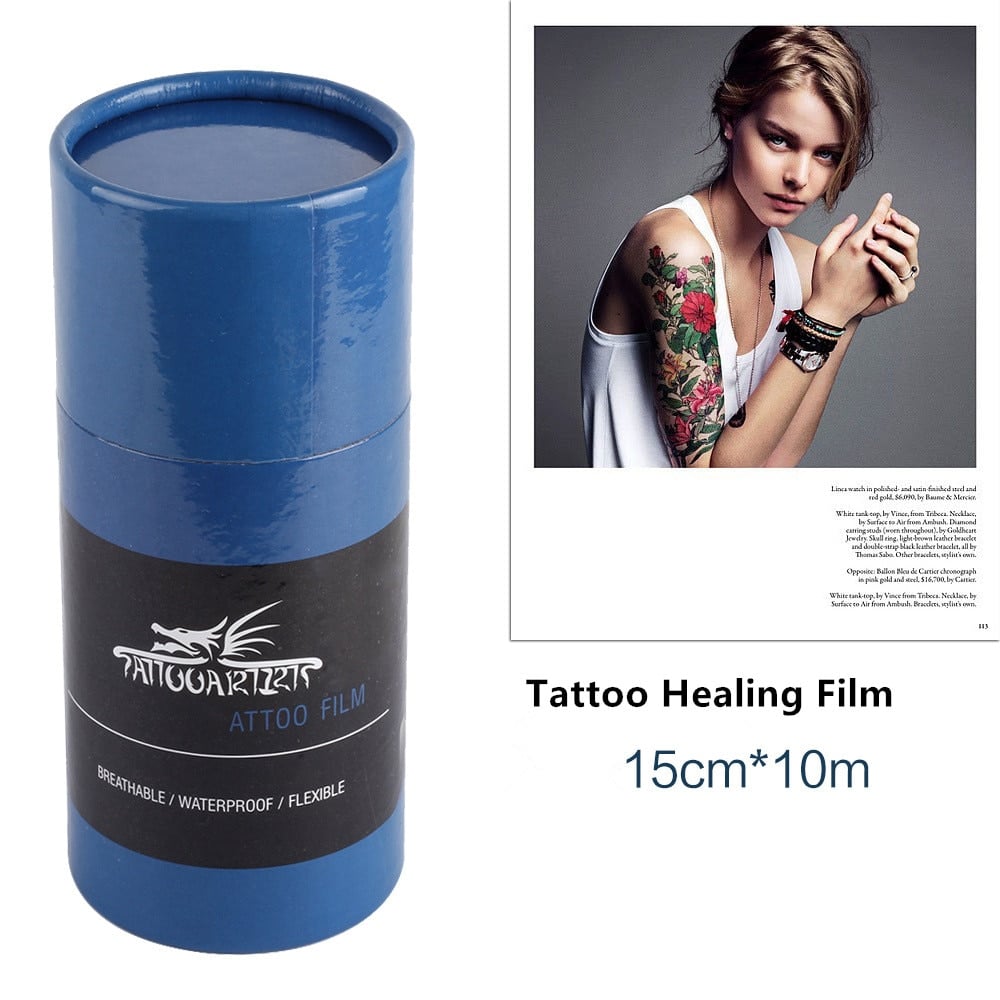 10M Protective Breathable Tattoo Film After Care Tattoo Aftercare ...