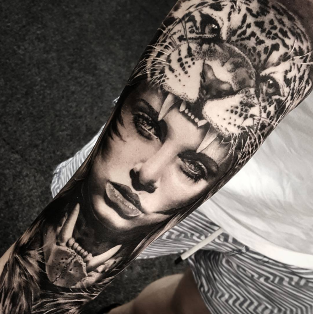 20 Astonishing Black and Grey Realism Tattoos by YZ ...