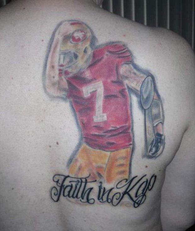 21 Really Bad NFL Tattoos To Help You Get Through The Off Season