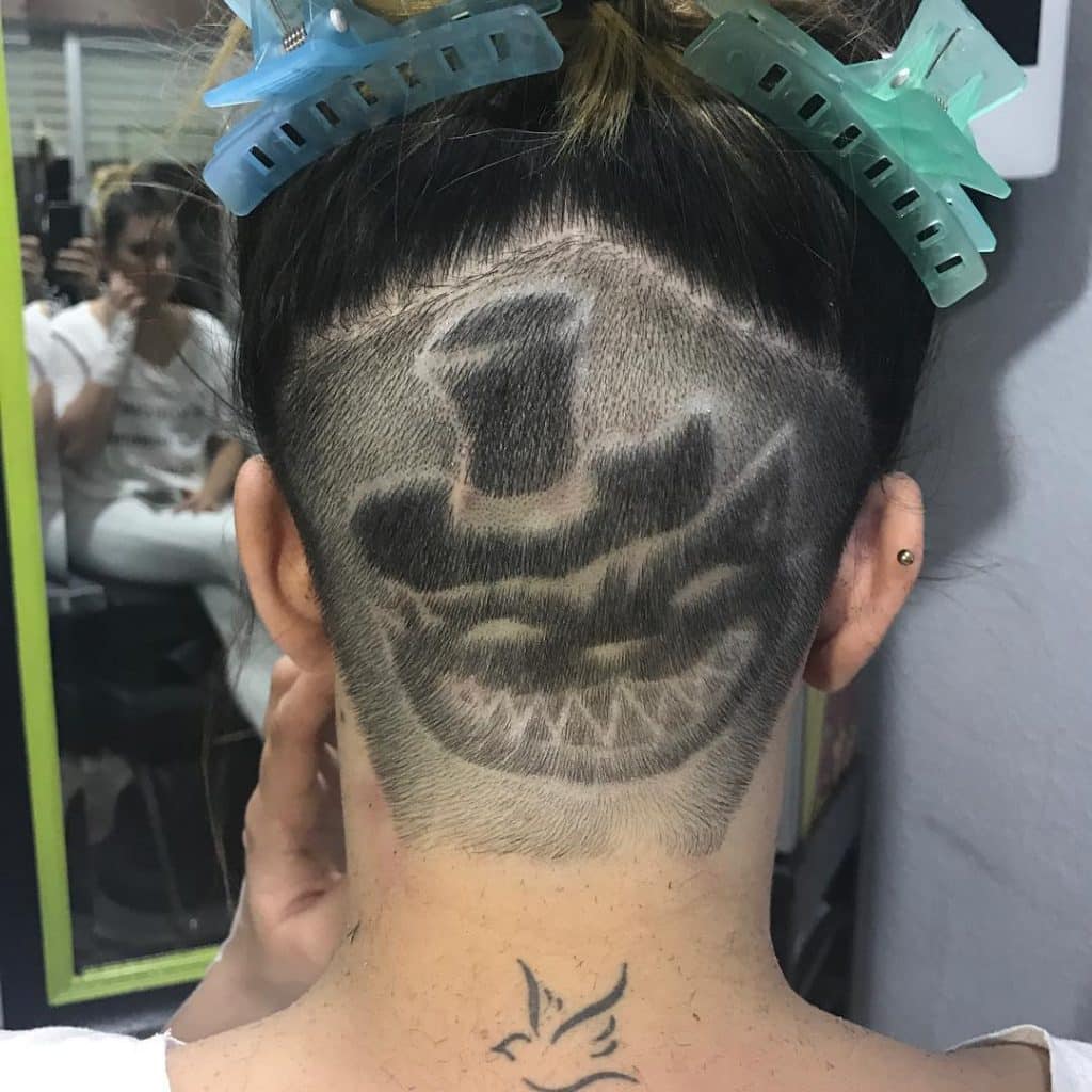 30 Cool Hair Tattoo Designs for Ladies  SheIdeas