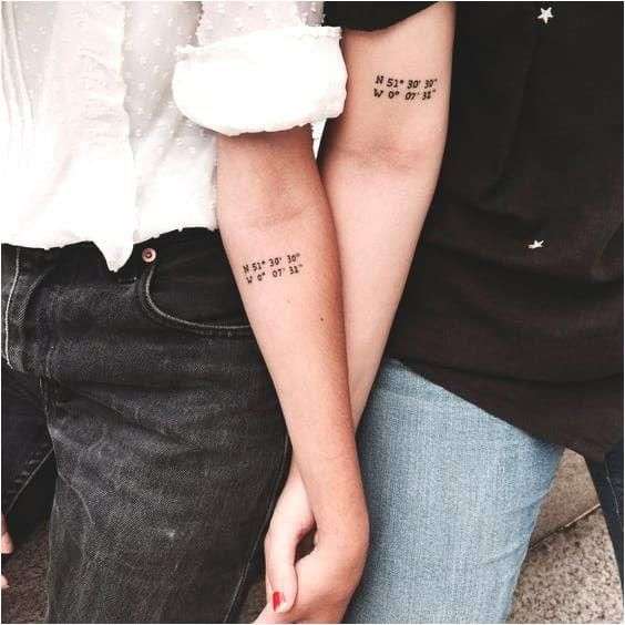 81 Unique &  Matching Couples Tattoo Ideas in 2019 ...