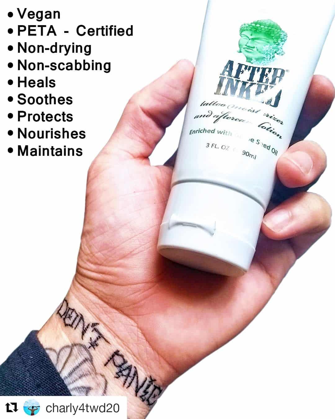 After Inked Tattoo After Care Lotion 90ml Tube