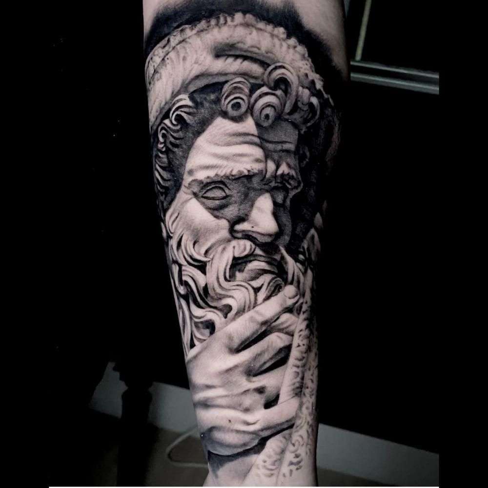 Best Black and Grey Men Tattoos by Tattoo Artist Nelson Sacramento ...