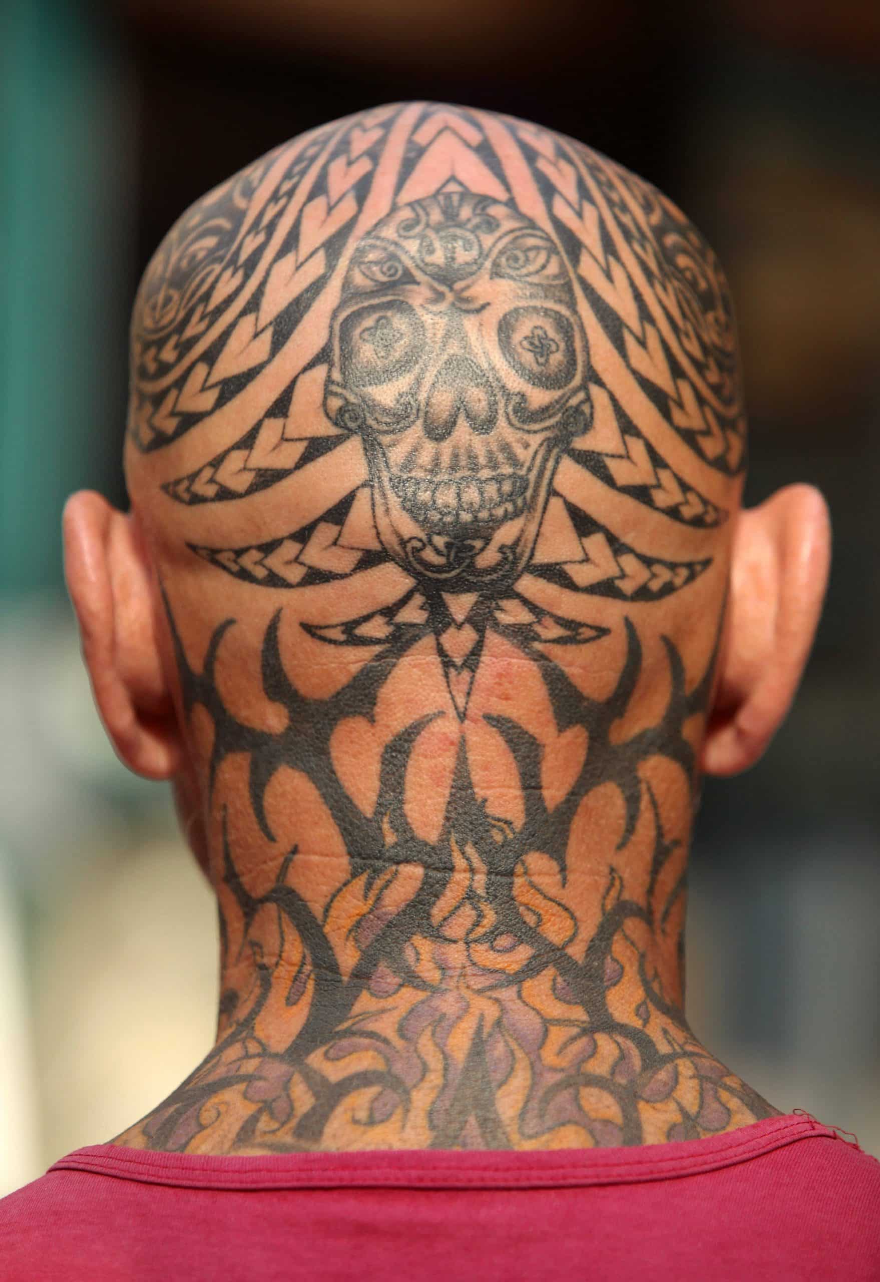 Best Head Tattoo Design for Men