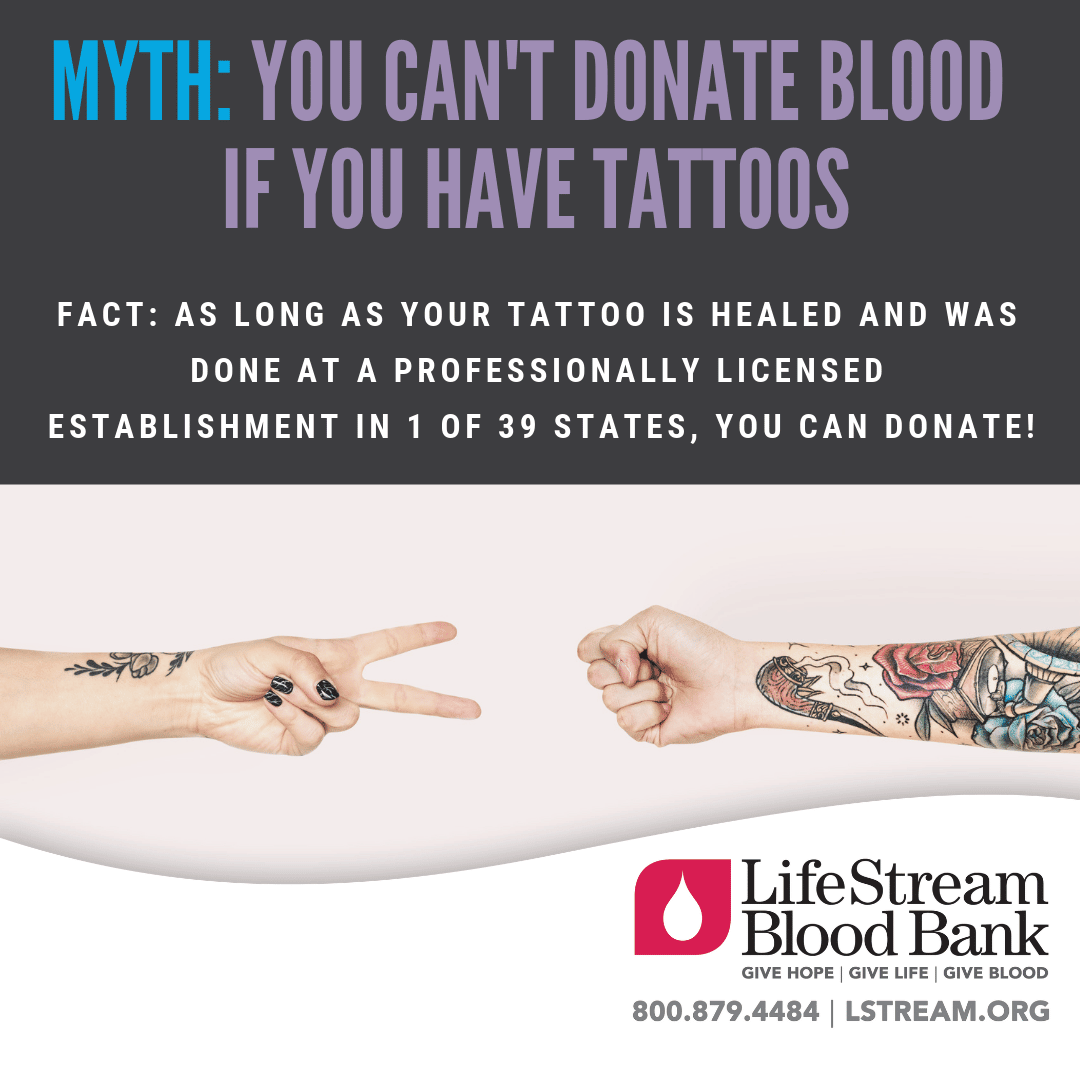 Can You Donate Blood After Getting A Tattoo