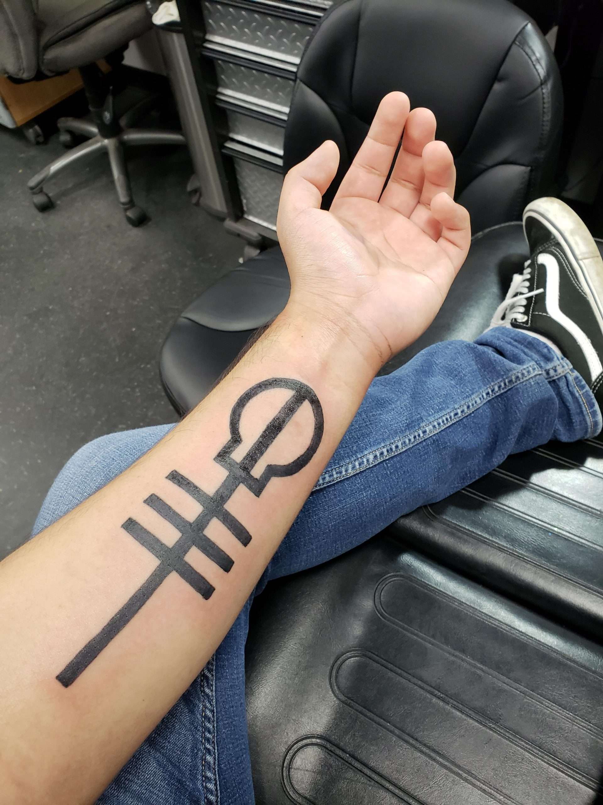 Cant believe I got my first tattoo yesterday! I was ...