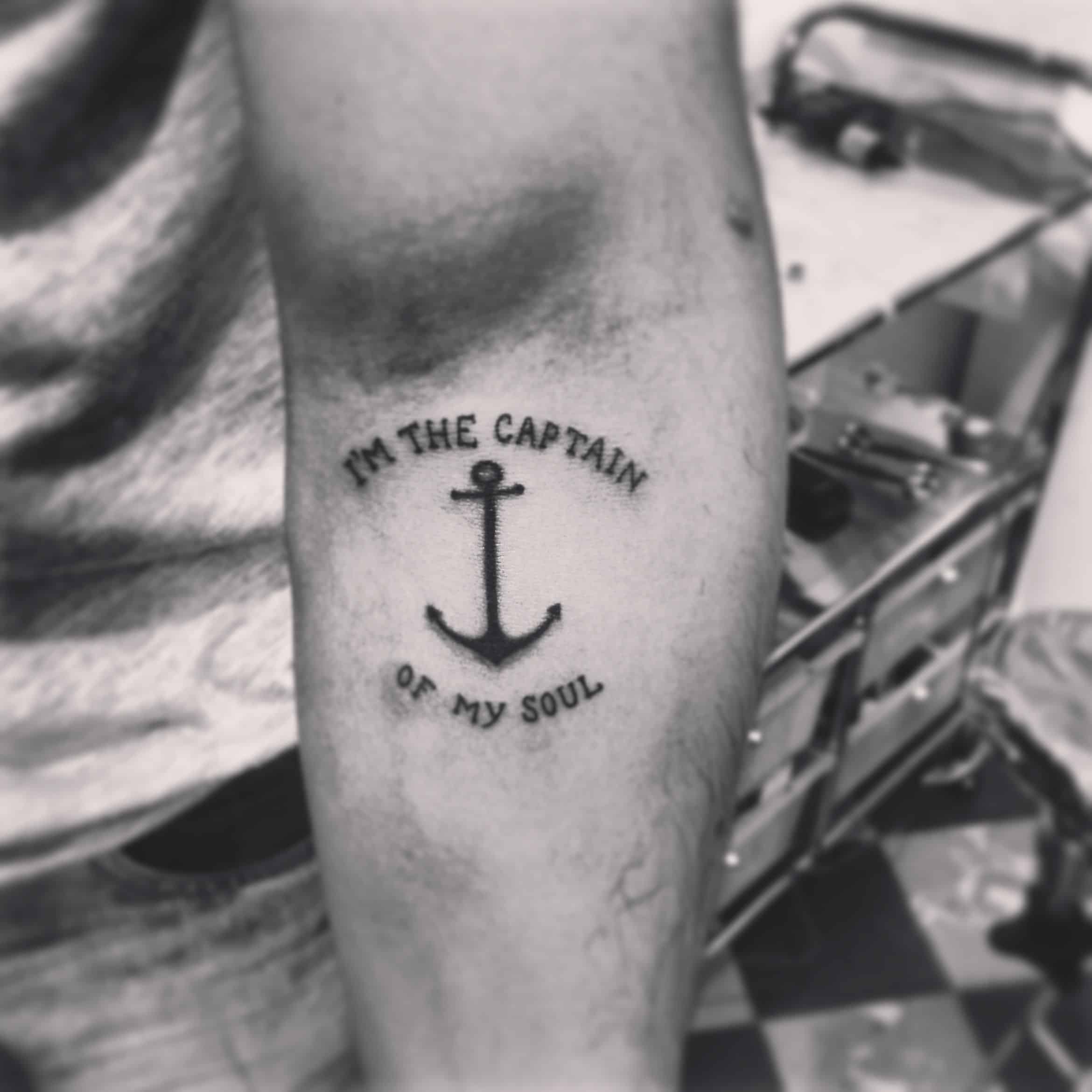 Captain Of My Soul Tattoo