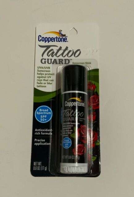 Coppertone Tattoo Guard Sunscreen Stick 0.6 oz