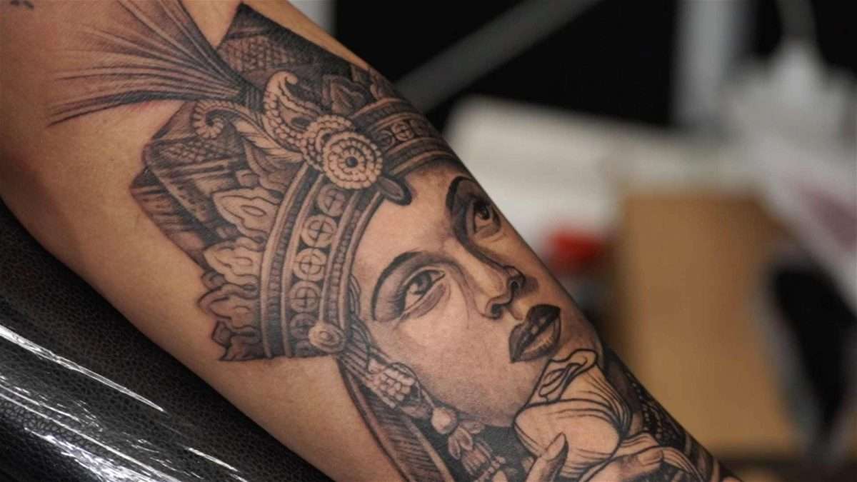 Customized Portrait Tattoo for Beginners