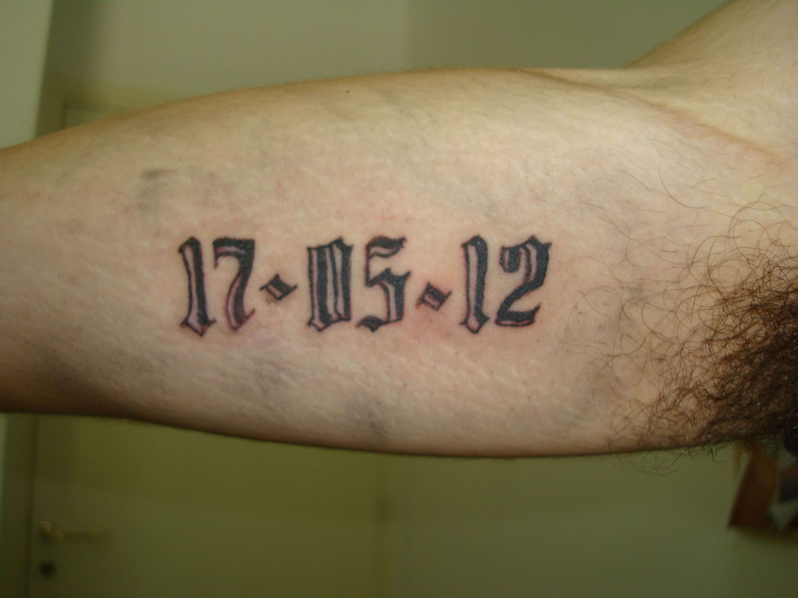 date tattoo