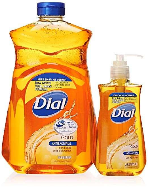 Dial Gold Antibacterial Liquid Soap with Moisturizer, 7.5 Oz Pump ...