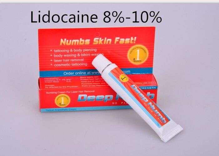 Eyebrow Painless Body Waxing Tattoo Anesthetic Cream With Lidocaine And ...