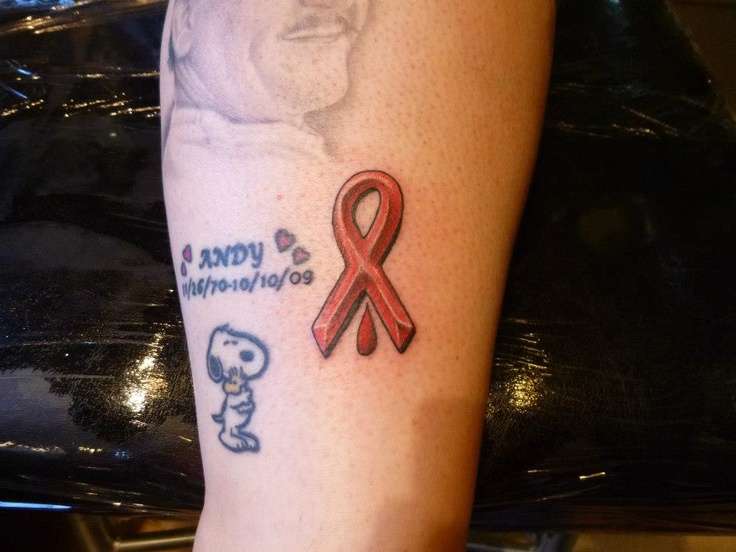 HIV/Aids/Hemophilia Ribbon