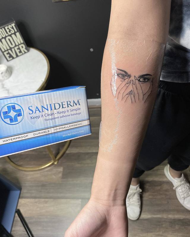 How Long To Leave Saniderm Wrap On Tattoo