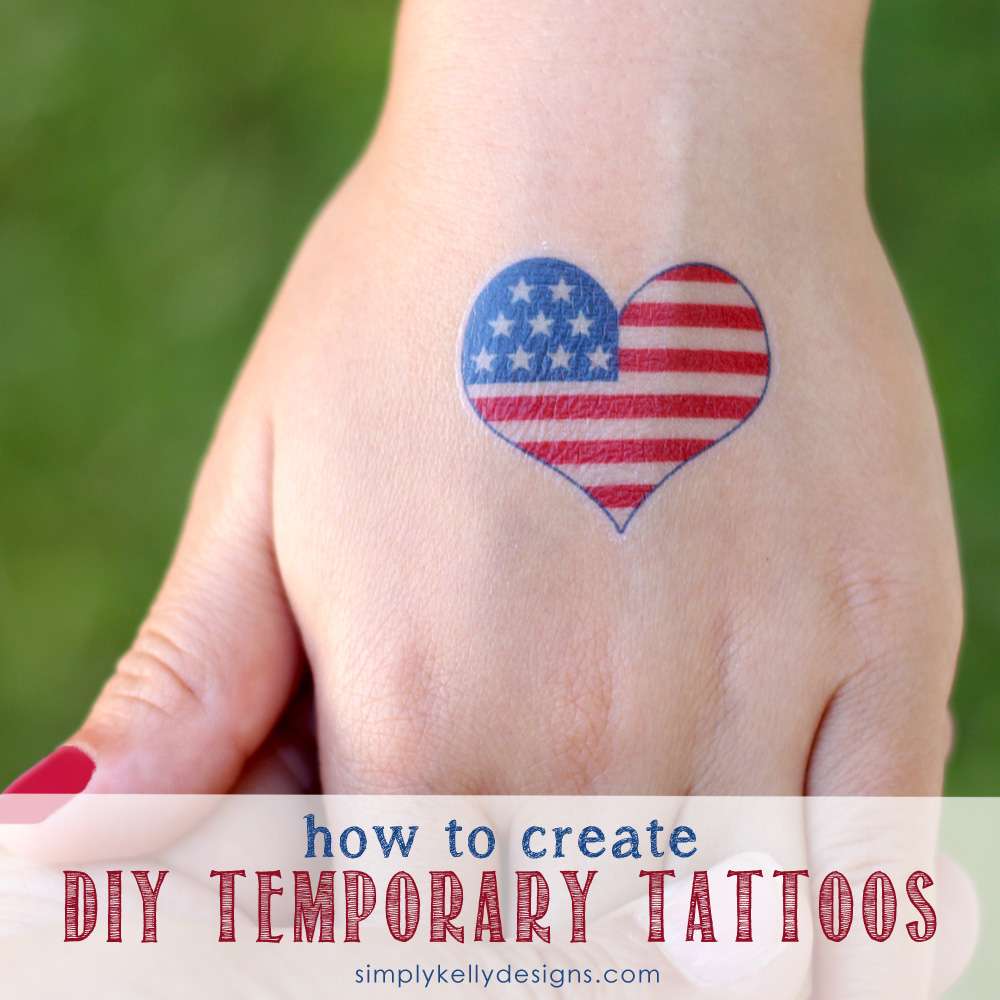 How To Create DIY Temporary Tattoos