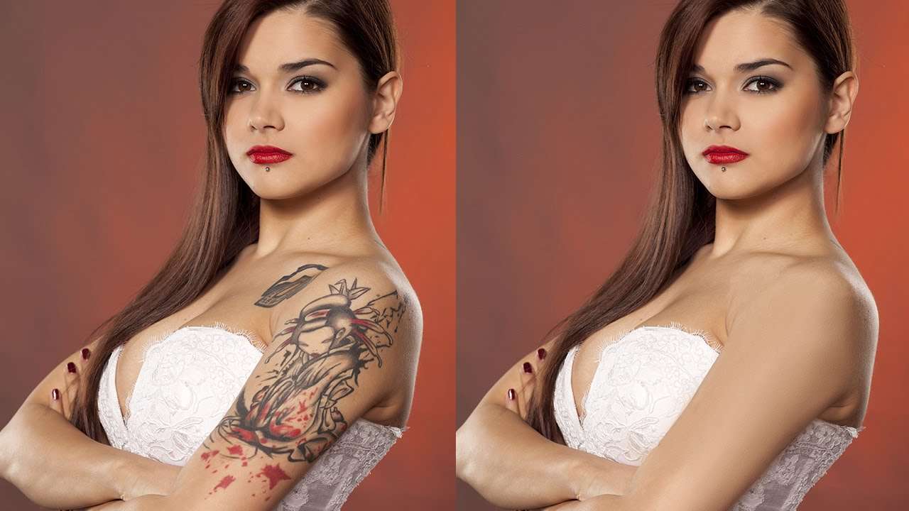 How to Remove a Tattoo in Photoshop  Photoshop Roadmap