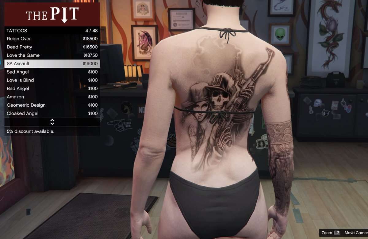 How To Remove A Tattoo On Gta 5