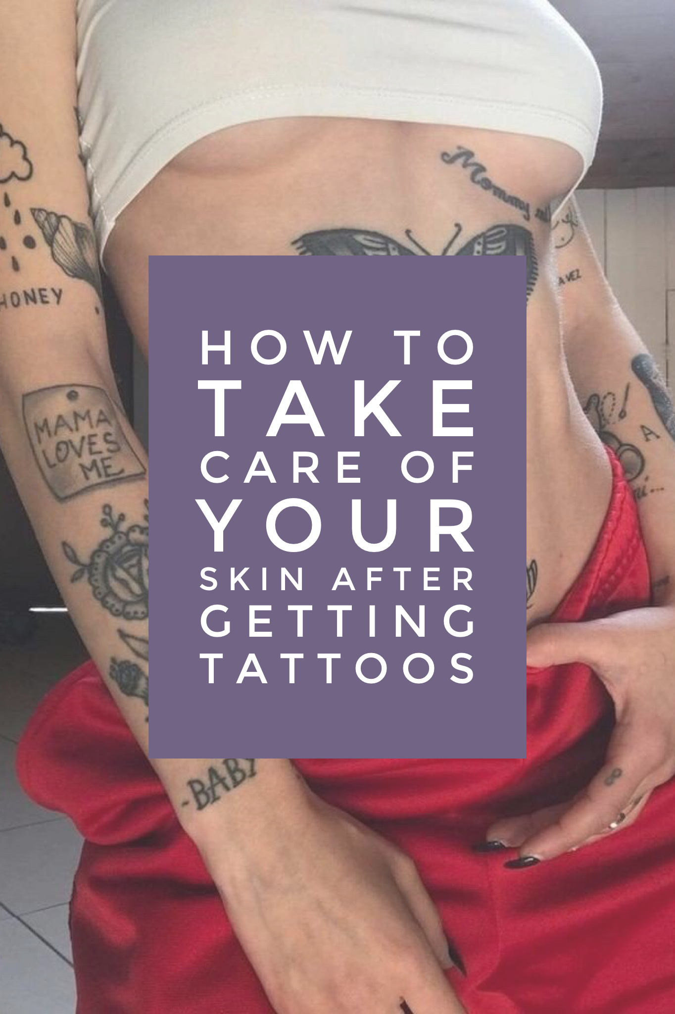 How To Take Care Of Your Skin After Getting A Tattoo