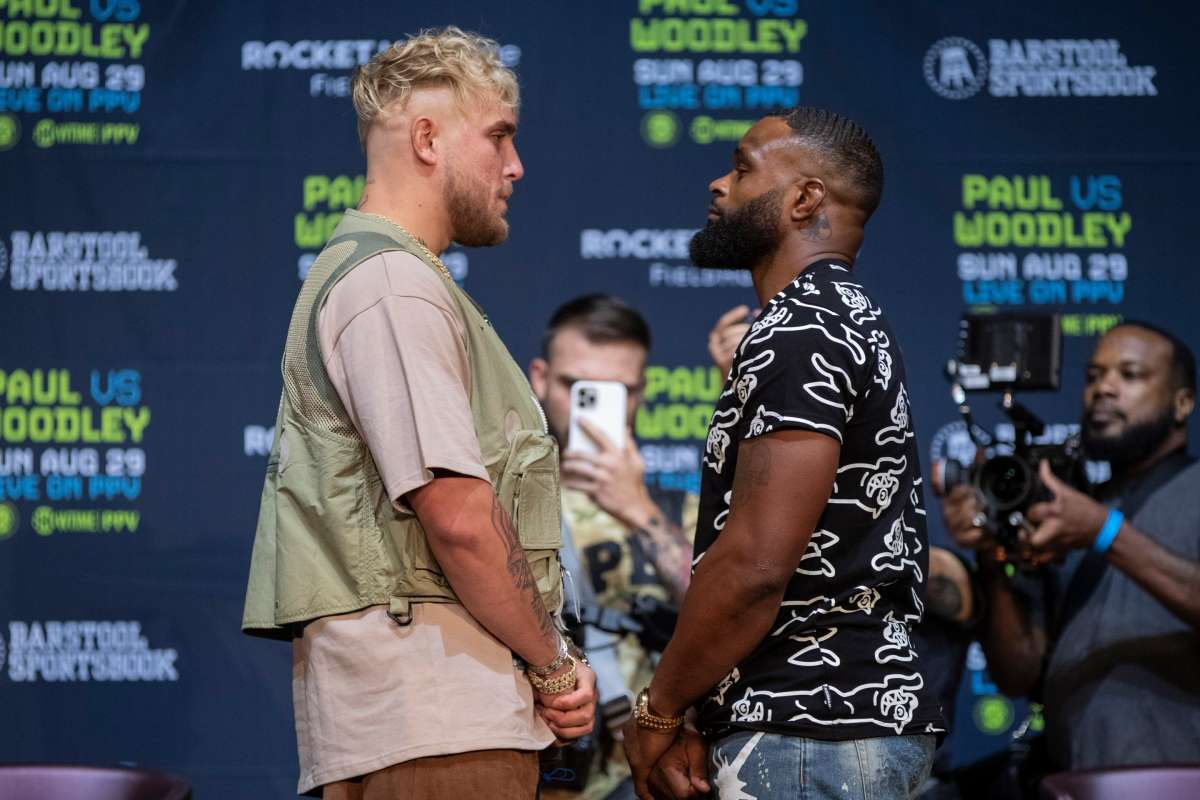 Jake Paul vs Tyron Woodley tattoo bet: Designs revealed with loser set ...