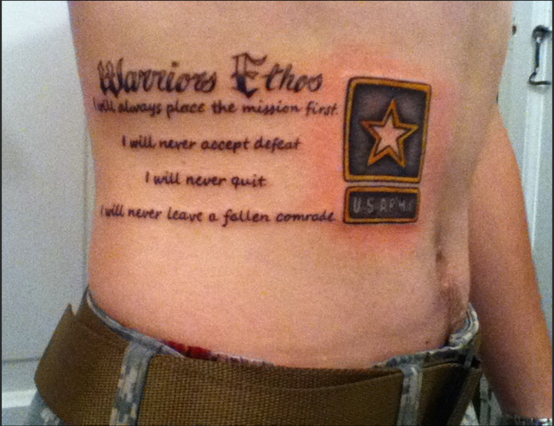 Just For Fun Contest: Craziest Military Tattoos