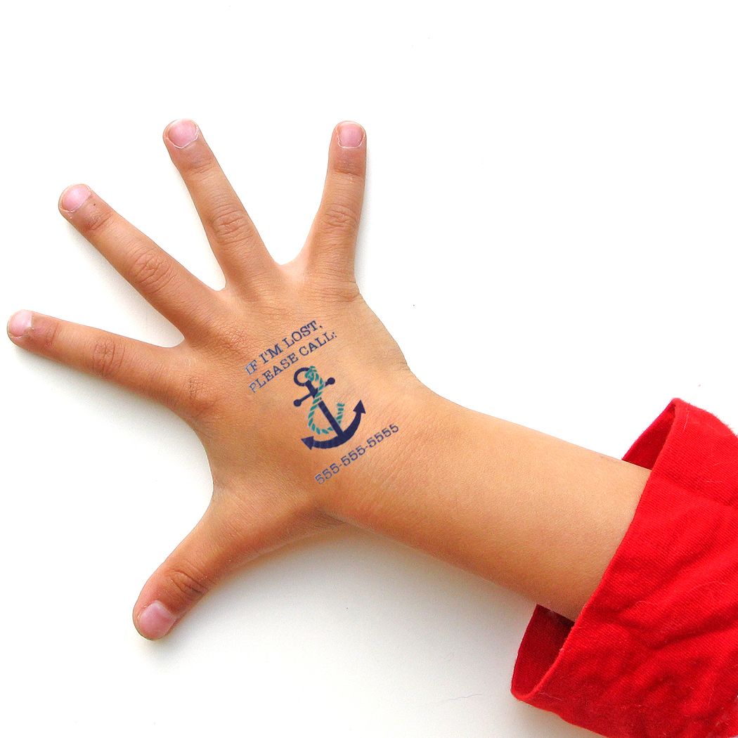 Kids Safety Temporary Tattoos â Kristen McGillivray
