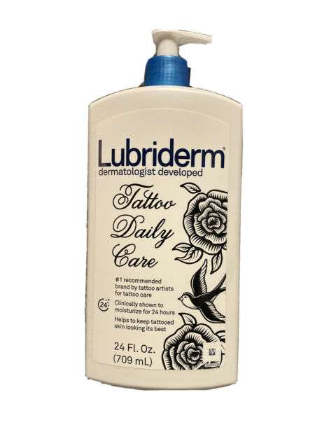 LUBRIDERM Tattoo Daily Care Lotion Unscented With Vitamin B5 24 Oz 5pk ...