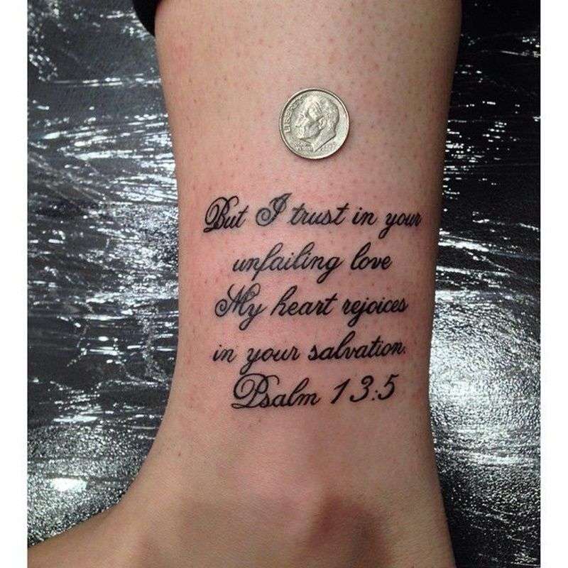 Meaningful Bible Verse Tattoos On Wrist