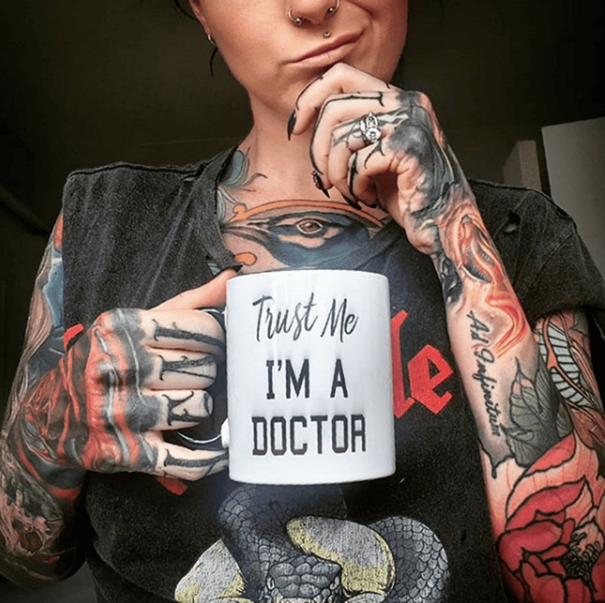 Meet the Heavily Tattooed Doctor Taking Over the Medical Field