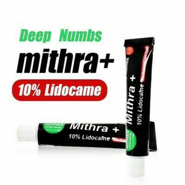 Mithra + 10% Lidocaine Anesthetic Numb Cream 10g