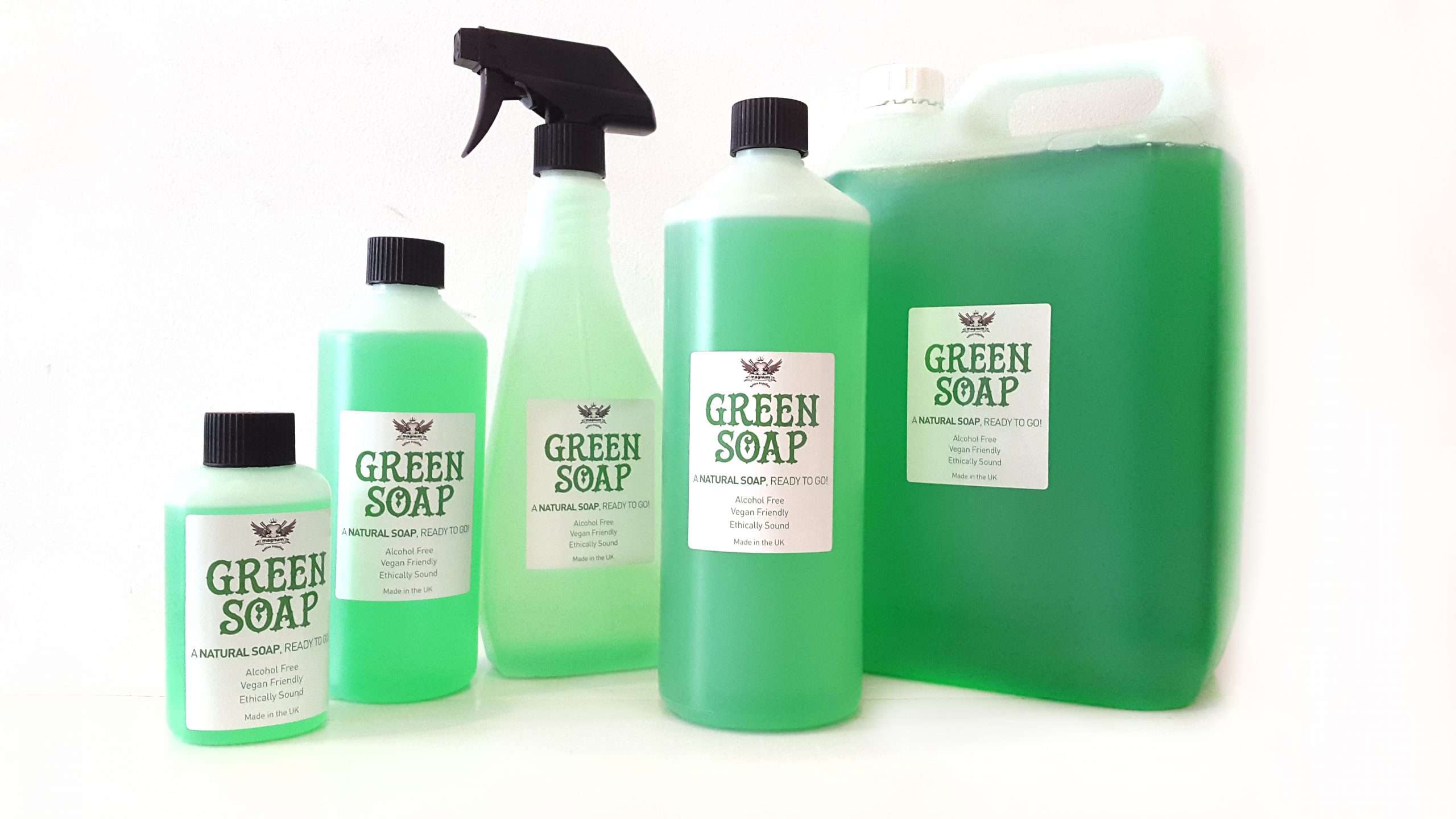MTS GREEN SOAP for TATTOO