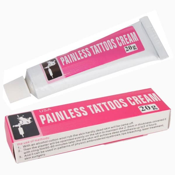 New Tattoo Numbing Painless Tattoos Cream 20g