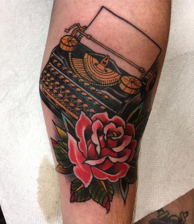 olio: Roses Tattoo by Jacob from White Bluff Tattoo Co.