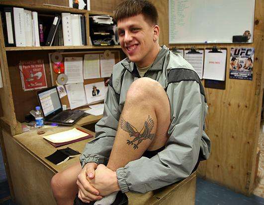 PHOTOS: Tattoos in the military Photos