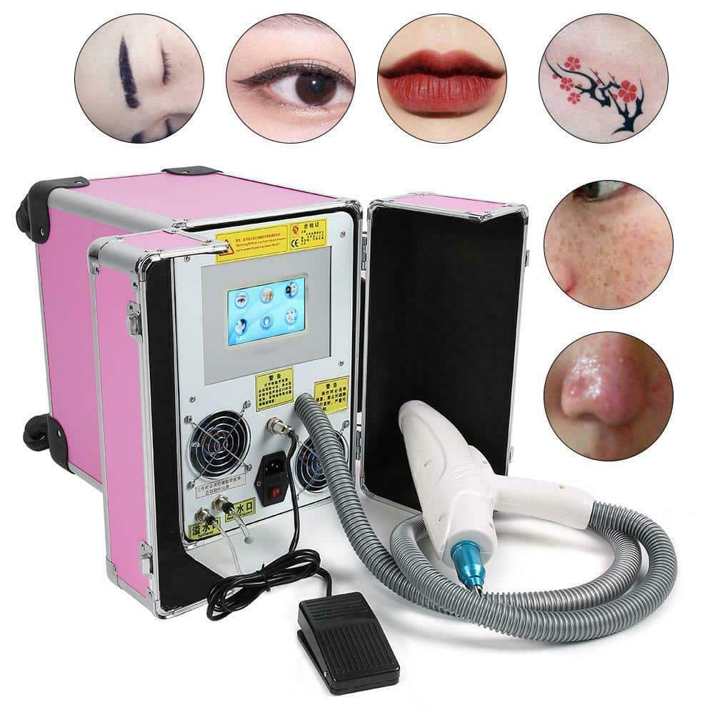 Q Switch ND YAG LASER Tattoo Removal Eyebrow Callus Removal SPA Beauty ...