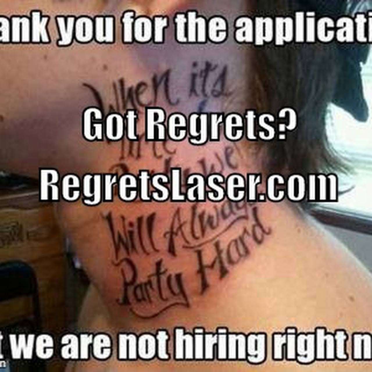 Regrets Laser