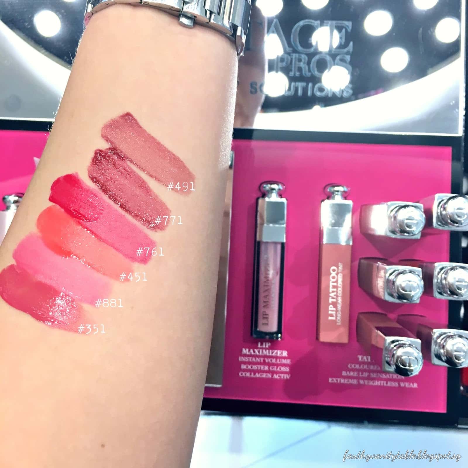 Singapore Beauty, Travel and Lifestyle Blog: Dior Addict Lip Tattoo and ...