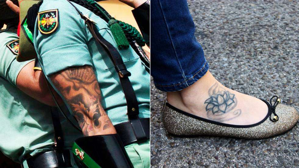 Spanish military: How a tattoo can stop you joining the ...