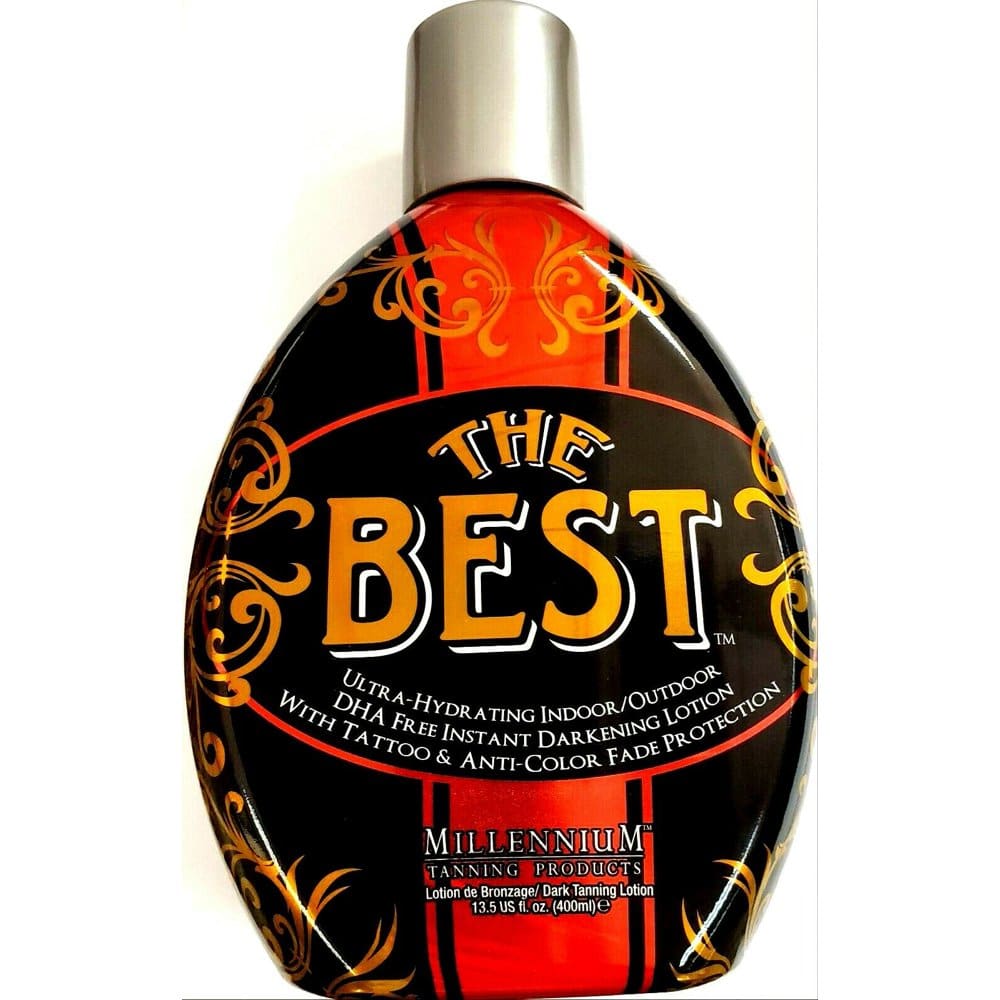 Tan The Best Tanning Bed Lotion Bronzer w/ Tattoo Protection 13.5oz ...