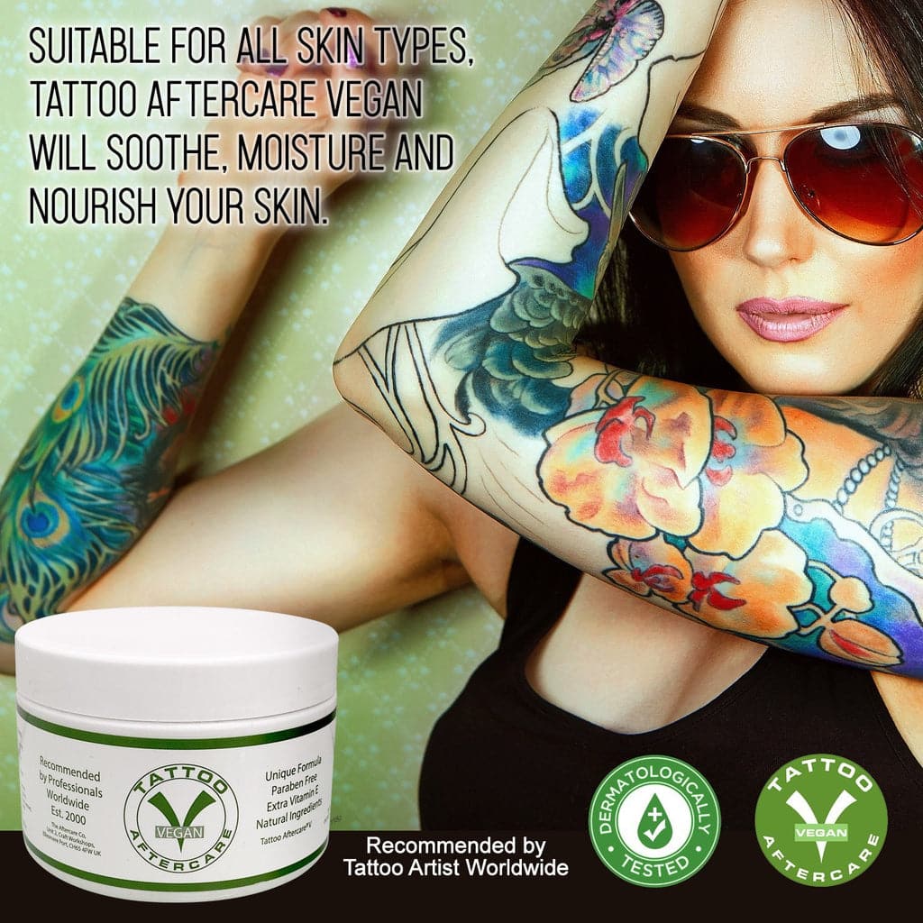 Tattoo Aftercare 100% Vegan Balm Moisturize Soften Skin Care Cream Tat ...