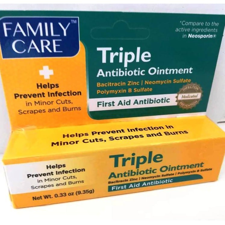 Tattoo Aftercare Triple Antibiotic Ointment