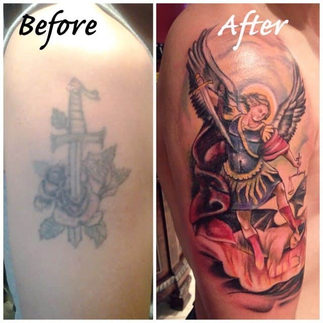 #tattoo cover up by Jean Alvarez at Miami Tattoo Co 1218 Washington Ave ...