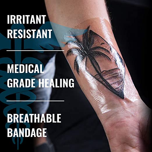 Tattoo Healing Process Second Skin