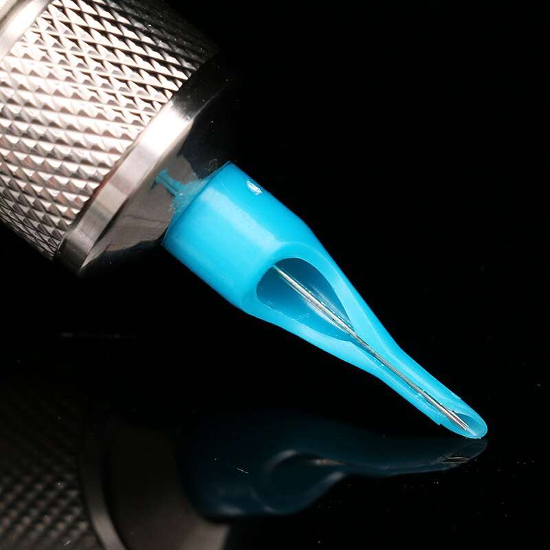 Tattoo Needle Ink Supply Blue Color Disposable Plastic ...