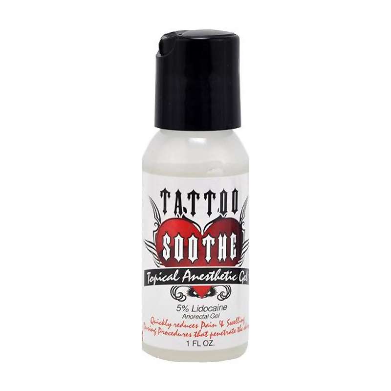 Tattoo Soothe Gel Topical Anesthetic 1oz