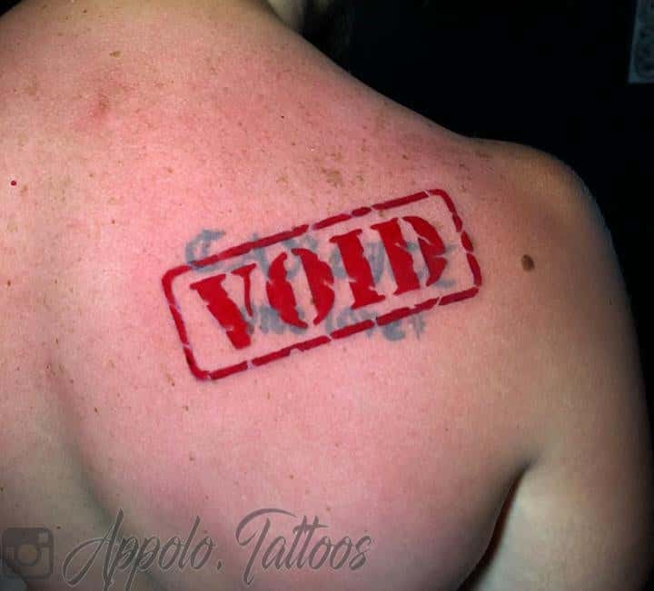 VOID! By Nick Appolo out of Wilkes Barre, Pennsylvania! (570 Tattooing ...