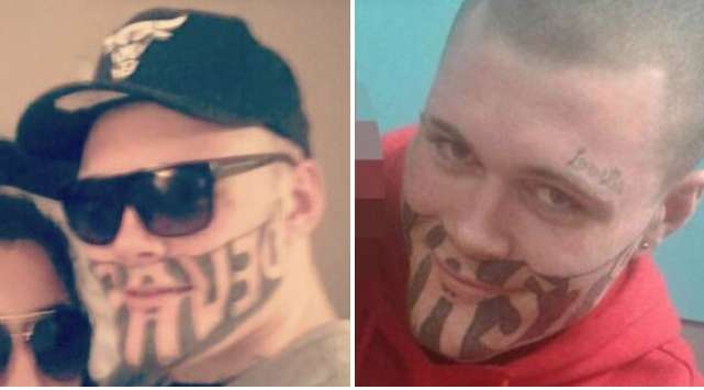 Weird, Dude With Horrifying Face Tattoo Claims No One Wants To Hire Him ...