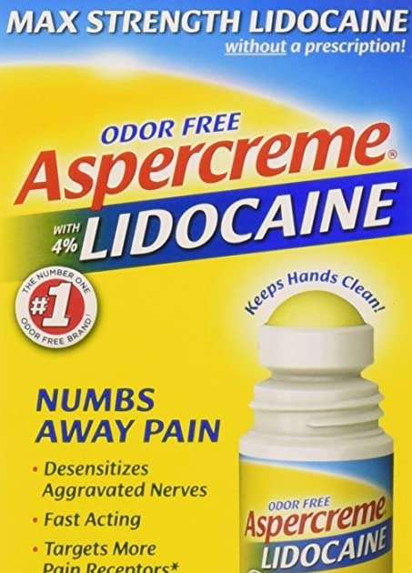 What Is Aspercreme With Lidocaine Used For / Aspercreme ...